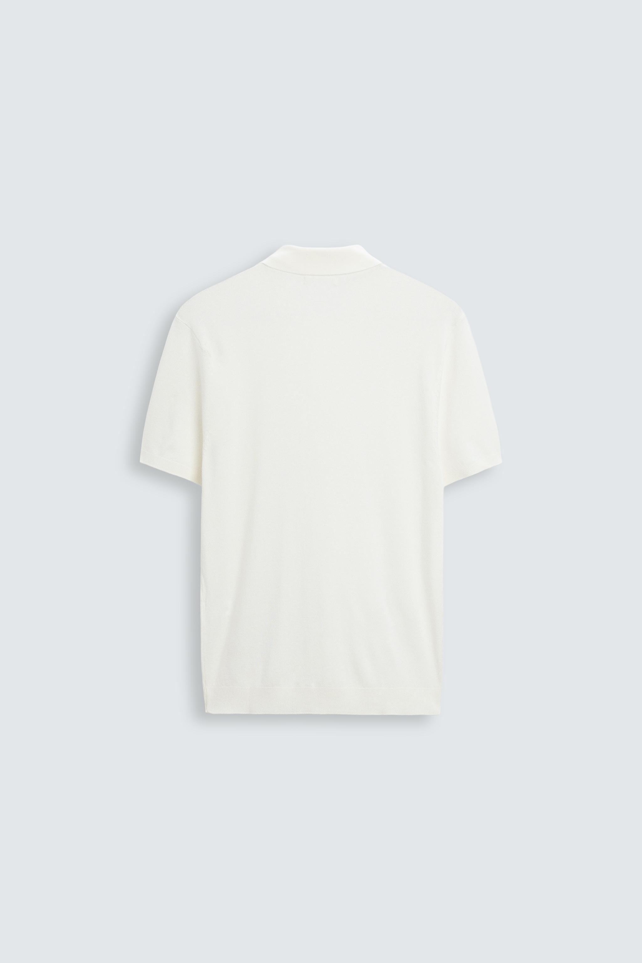 POLO EN MAILLE MÉLANGE VISCOSE